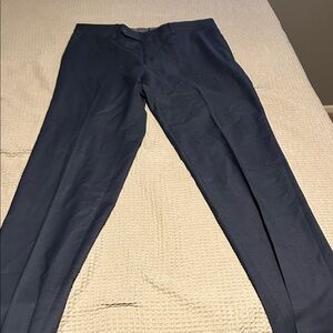 Tommy Hilfiger Men's Deep Blue Dress Pants